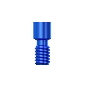 Replacement Retaining Screw for PCC - Lab Use-Blue